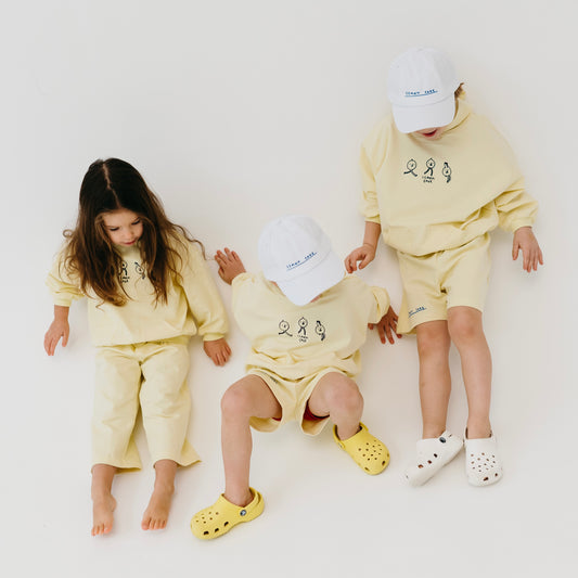 Lemon Cake Hoodie and Pants Set